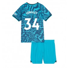 Tottenham Hotspur Clement Lenglet #34 Tredjedraktsett Barn 2022-23 Kortermet (+ korte bukser)